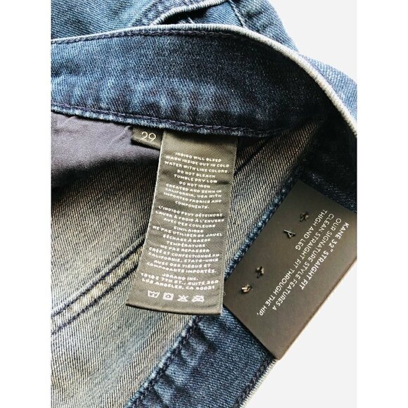 J Brand Men's Blue Denim Kane Straight Eco Wash Jeans Truncus Size 29 JB002874 - Picture 7 of 11